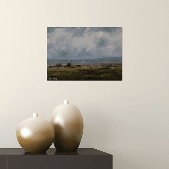 Autumn Fields, Irish Landscape