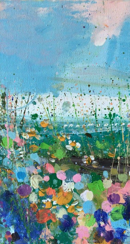 Teal Sea by Sandy Dooley