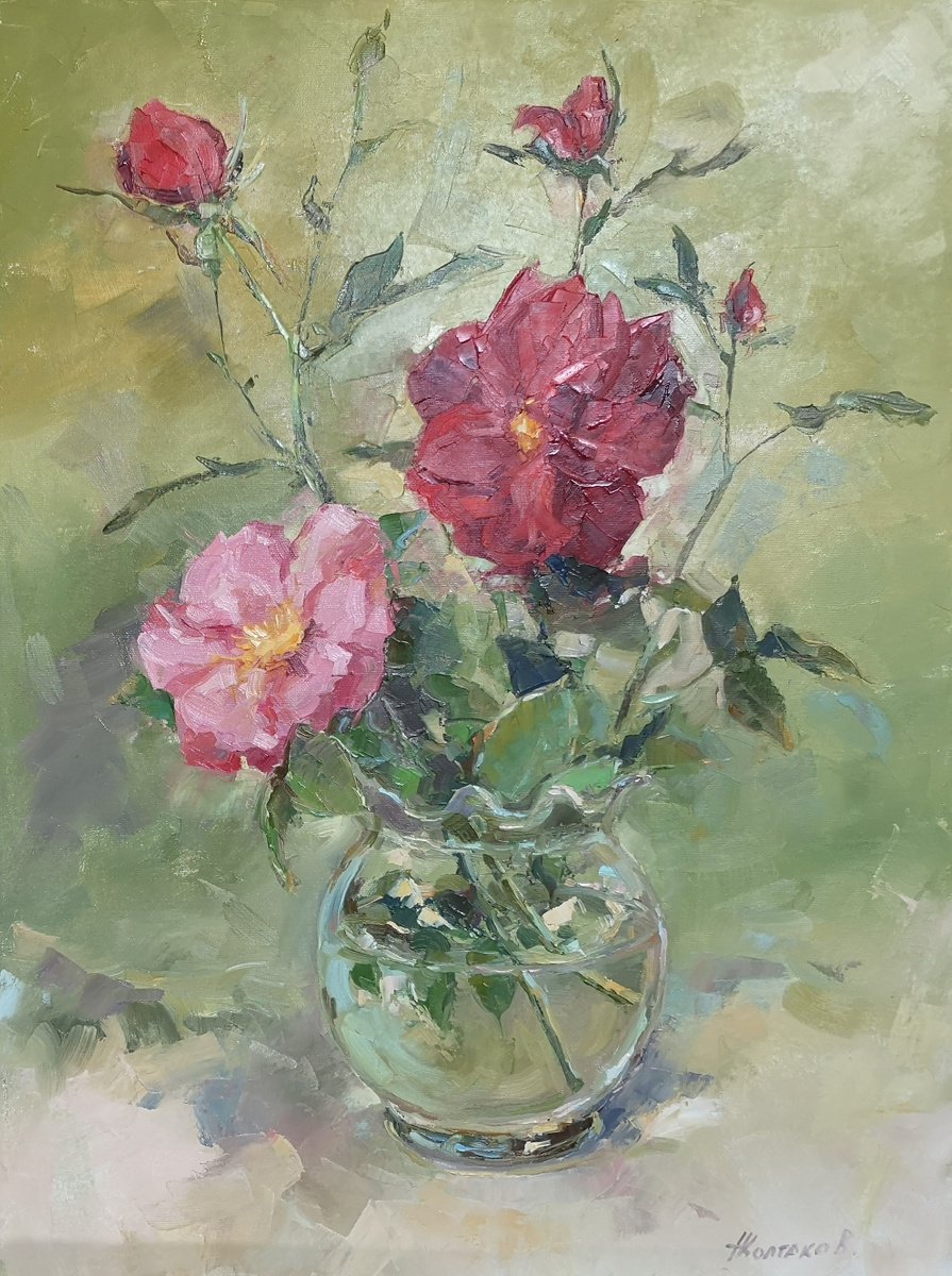 Wild roses (18x24