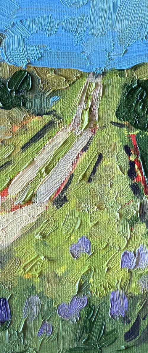 Landscape miniature by Ekaterina Dutkevich