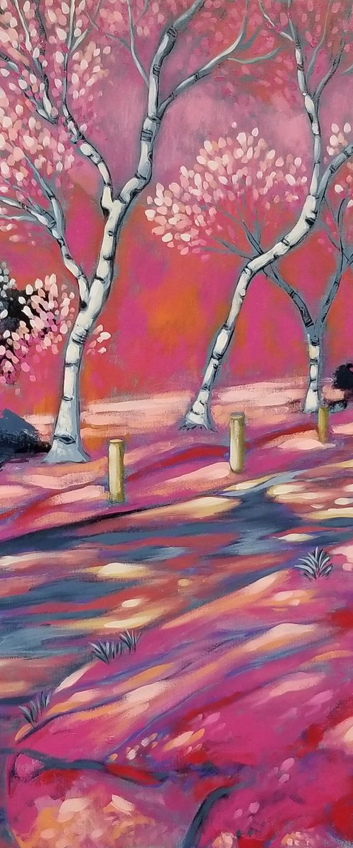 Evening in Pink by Karen Rieger