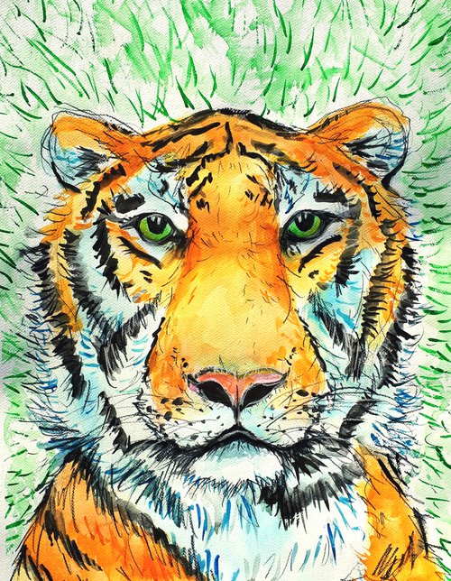Mr.Tiger by Marily Valkijainen