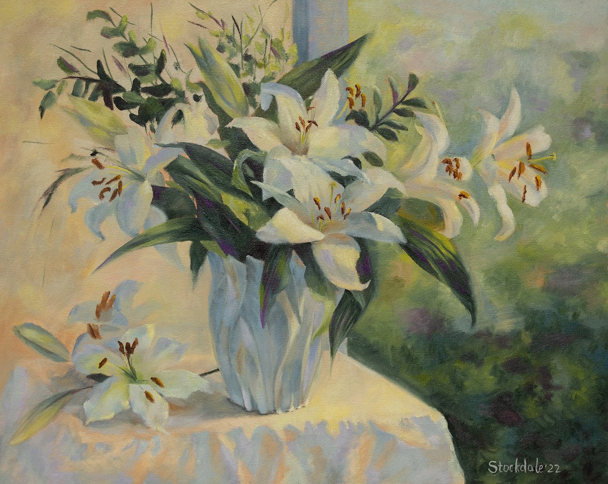 Lilies by Maria Stockdale