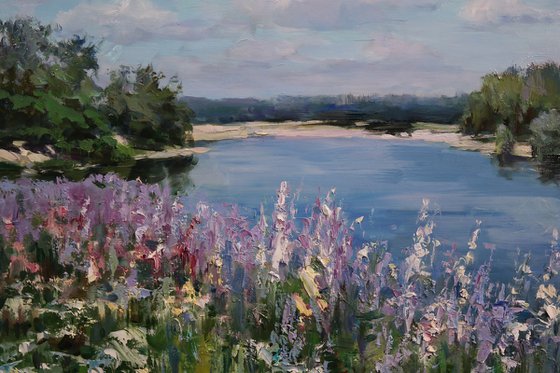 "Light over the river"