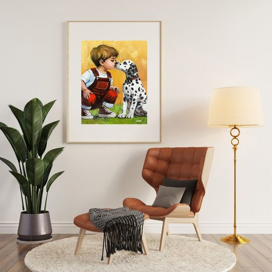 A Kiss of Friendship