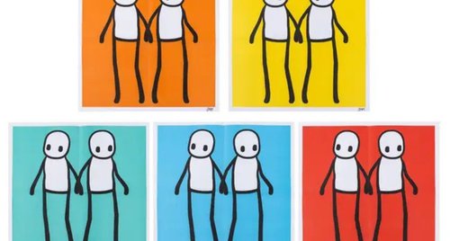 Artwork by STIK