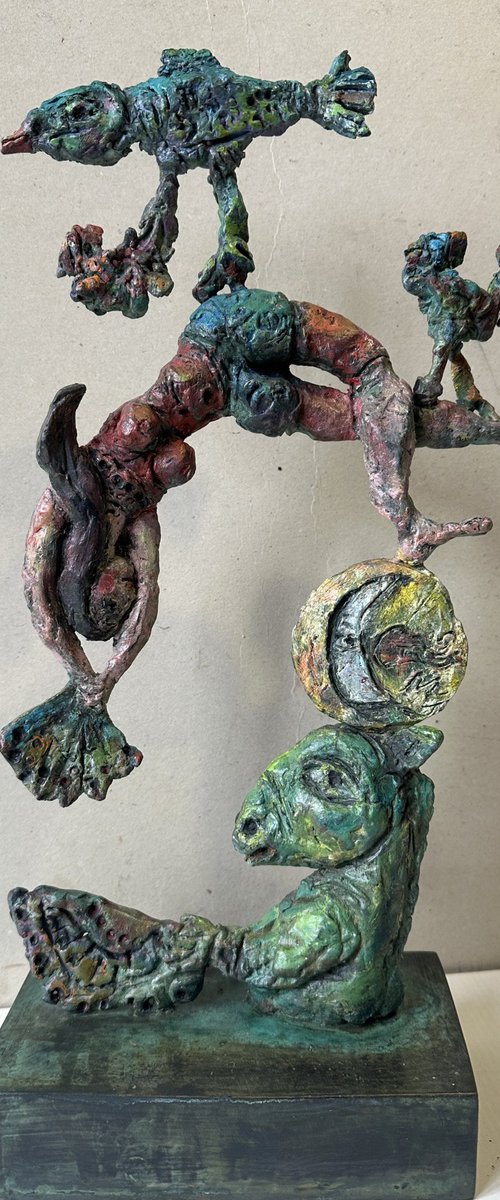 Tribute to Marc Chagall by Toth Erno