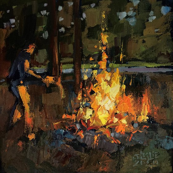 Stoking the Fire, Allegheny Forest