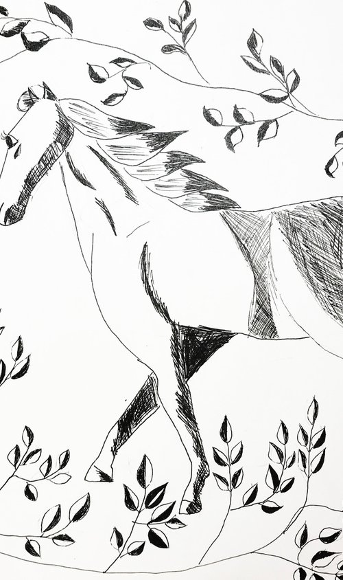Horse by Anastasia Terskih