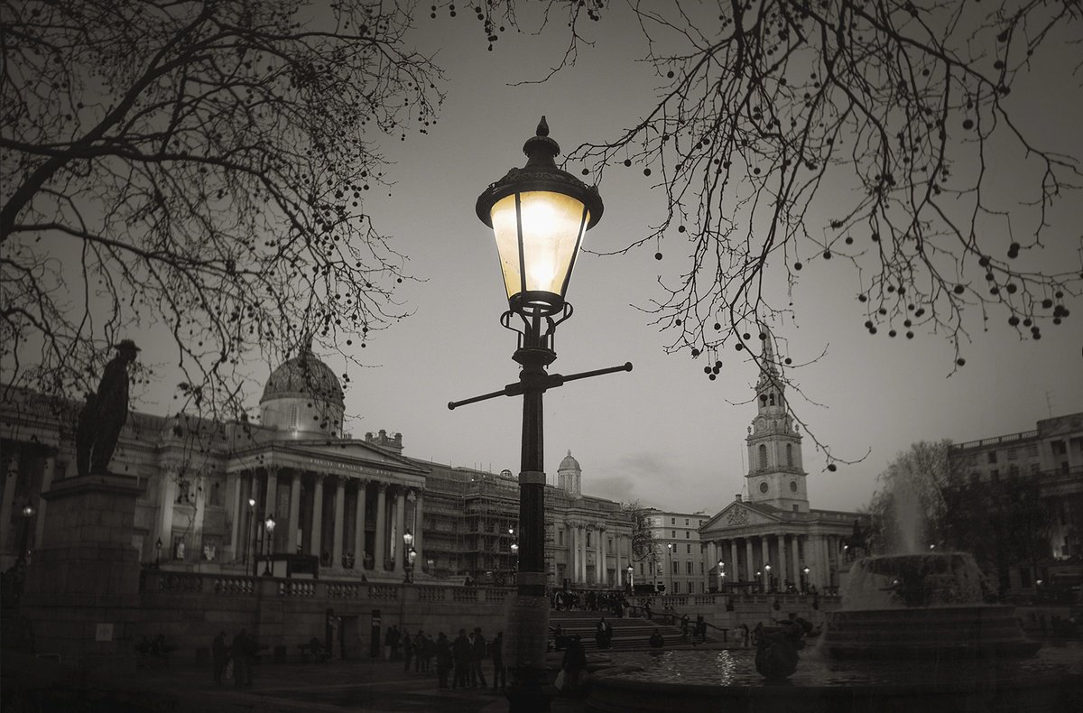 Trafalgar Square. by Louise O’Gorman
