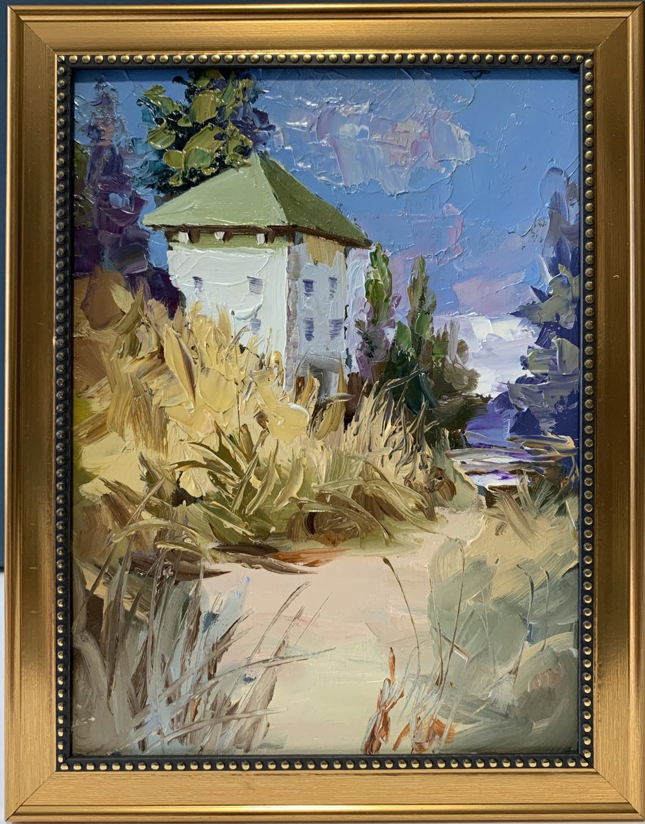 Countryside Landscape. By Vita Schagen, 7 X 9, Artwork For Sale On Artfinder