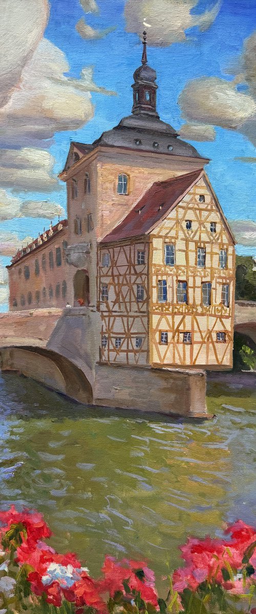 Old Town Hall Bamberg by Evgeniia Mekhova