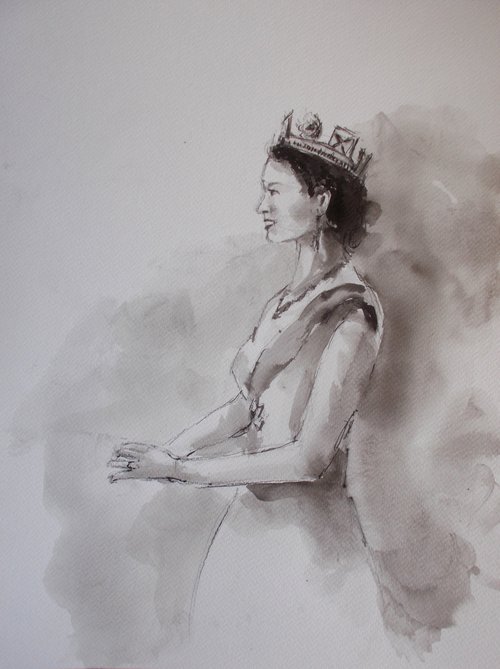 Queen Elizabeth by Giorgio Gosti