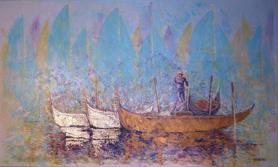 Autumn Regatta in Venice.