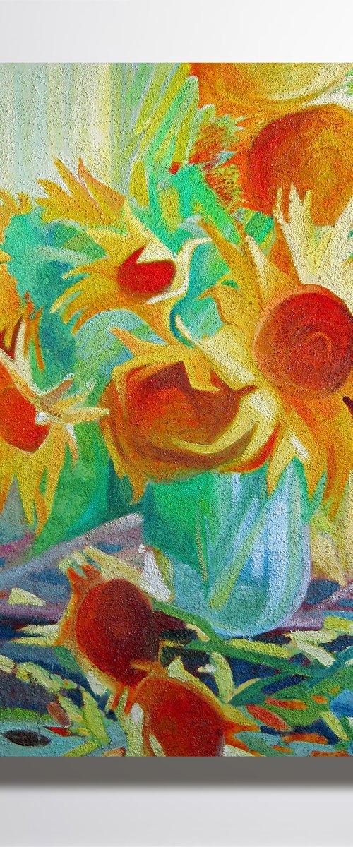 "SUNFLOWERS" by Marya