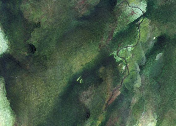 Pink Cottage in the Forest