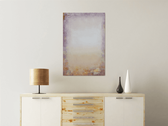 Sunshine Field 211004, minimalist abstract earth tones