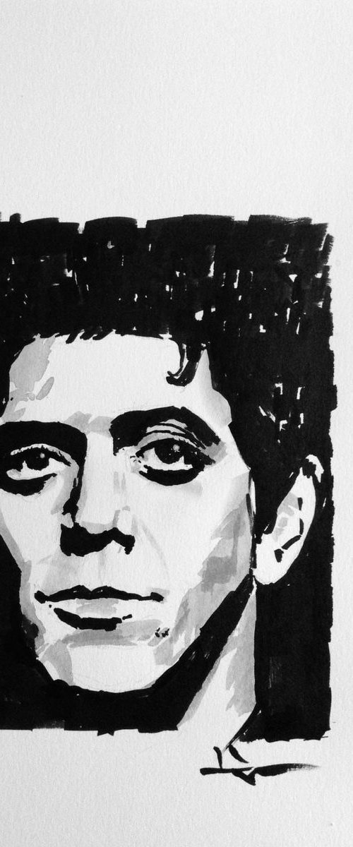 Lou Reed by Dominique Dève