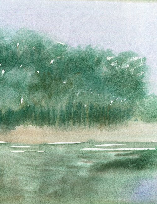 Pond 11 by Elizabeth Anne Fox