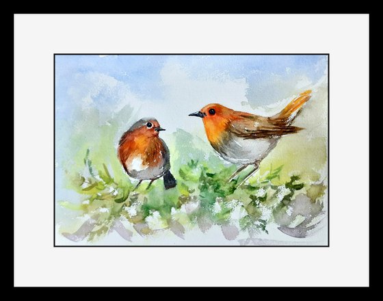 Robins Set of Three