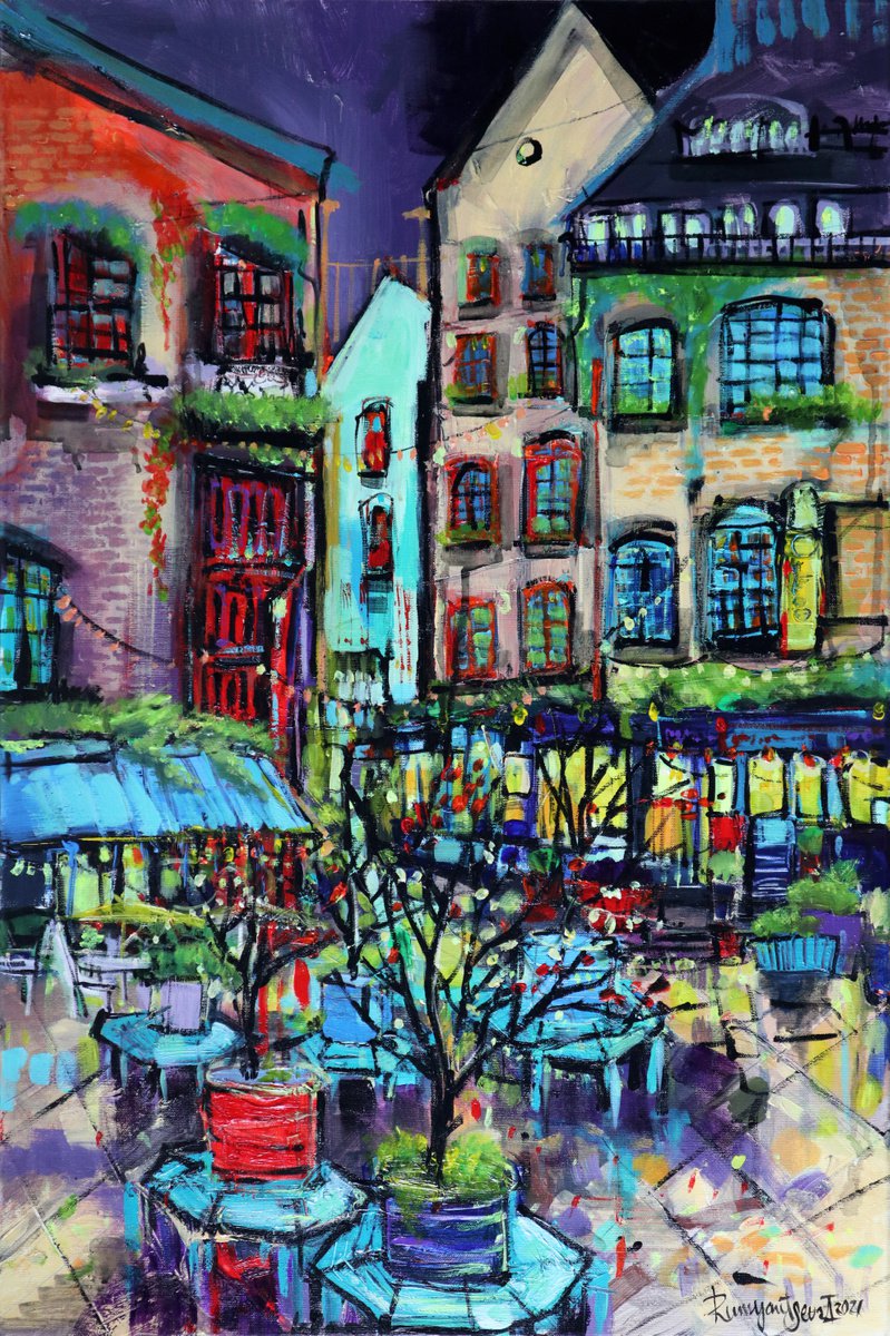 Neal’s Yard in Covent Garden by Irina Rumyantseva