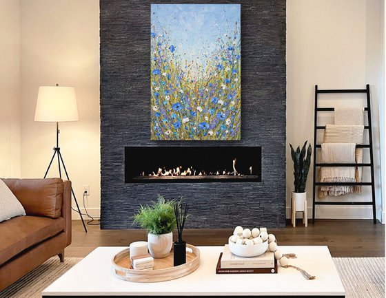 Calming Blue Flowers