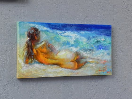 "Embrace of the Waves"