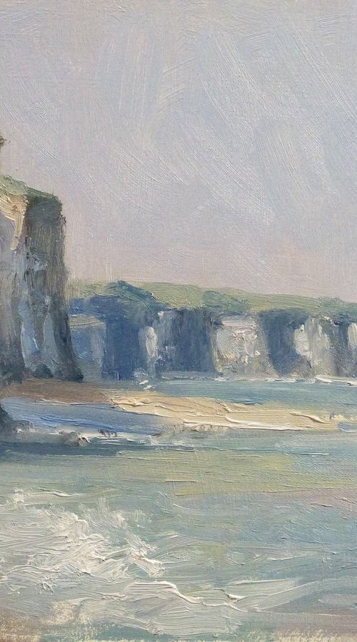 Cliffs in Brittany by Pascal Giroud