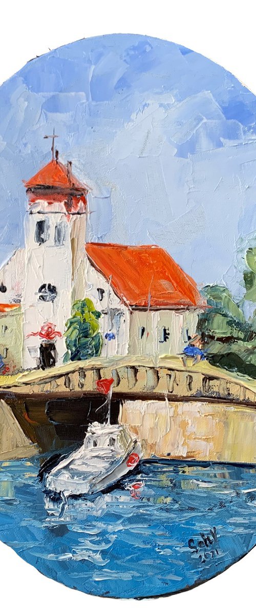 City on the coast. by Vita Schagen