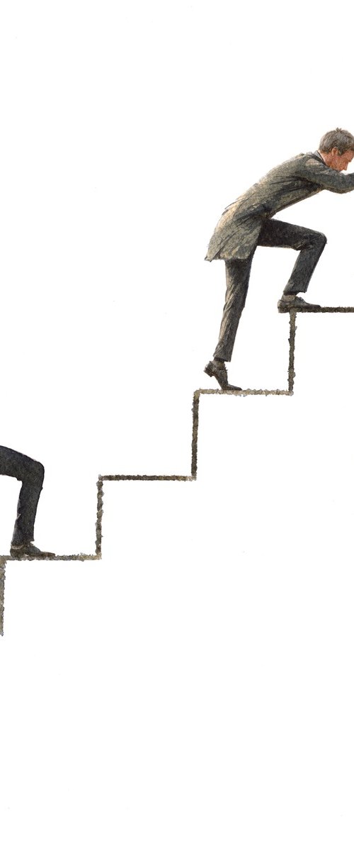 Drawn Stairs by REME Jr.