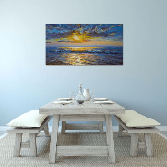 The Sea Welcoming Dawn