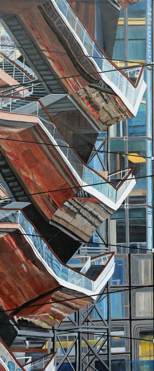 Hudson Yards Reflection 5 by Steven Fleit