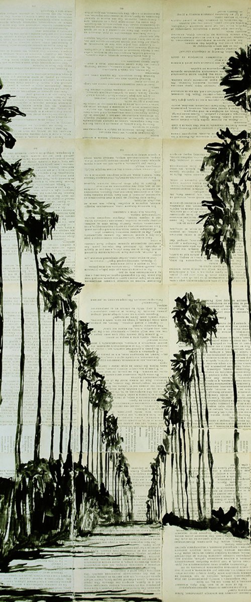 Palm trees. by Marat Cherny