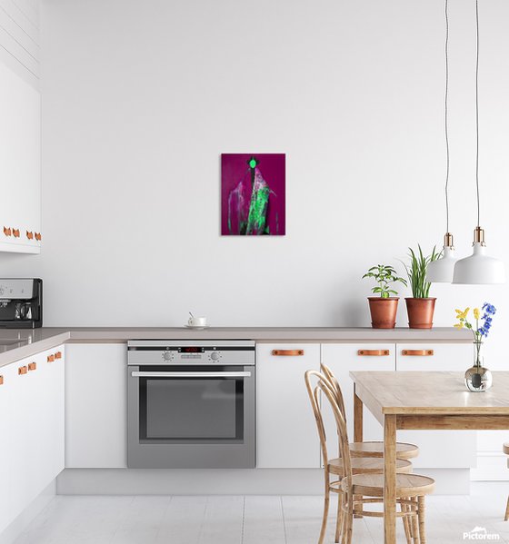 Alienation Magenta Figure