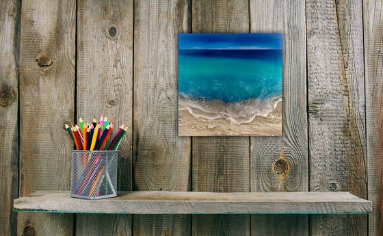 Ocean Waves #20 miniature painting