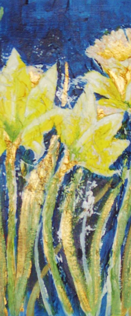 Golden Daffodils 1 by Max Aitken