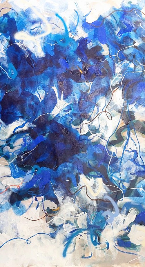 blue ocean landscape by Cristian Cuevas