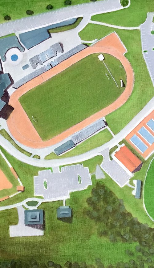 HIGH SCHOOL CAMPUS by Leslie Dannenberg