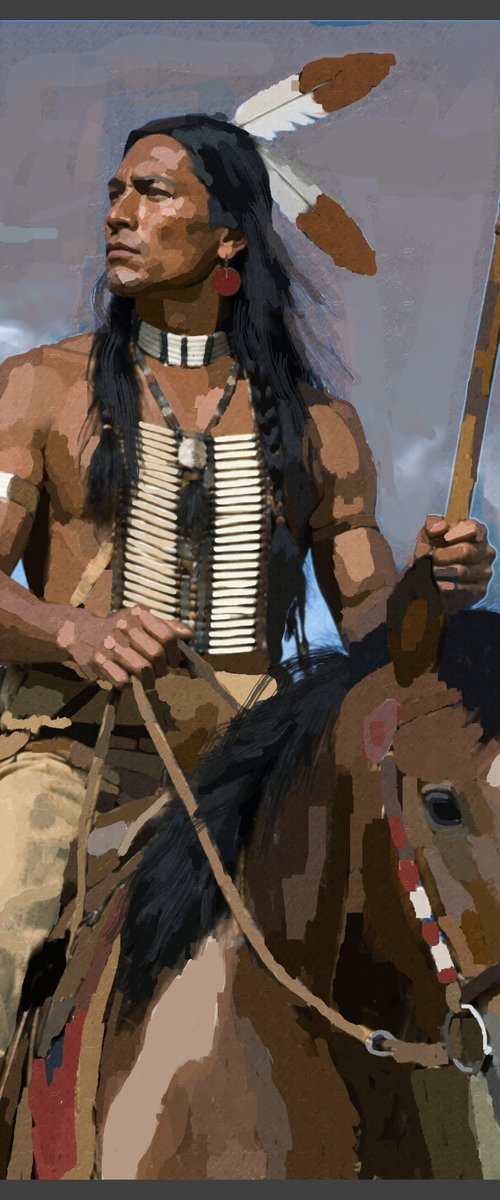 WARRIOR #9 by Joe McHarg