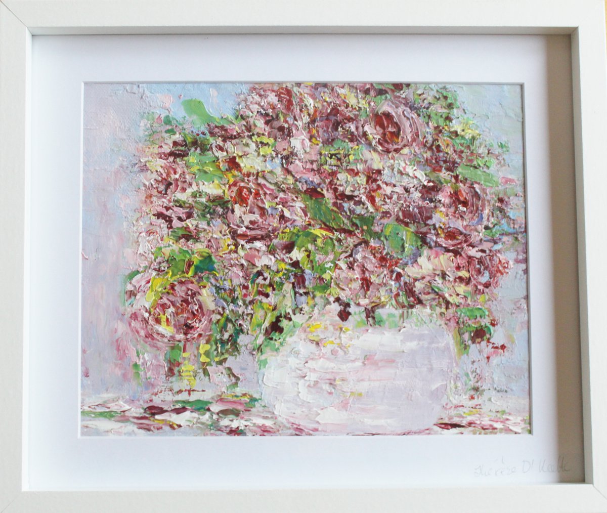 Gift Of Flowers By Therese O