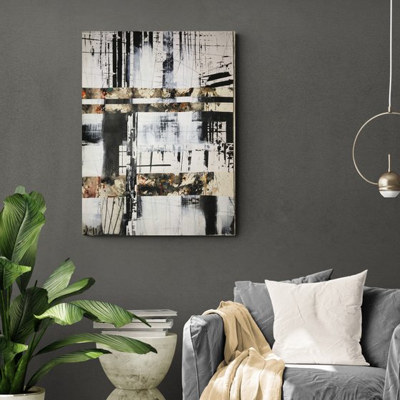 Falling Disjointed Collage