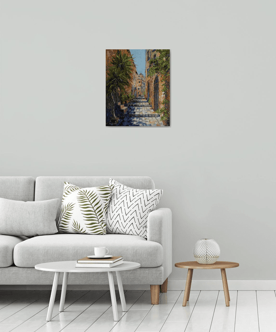 A street in Menton
