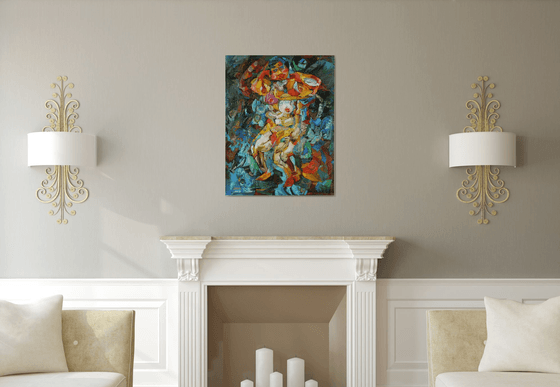 Nudity. 90x70