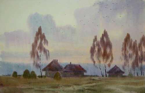 Village outskirts by Valeriy Savenets-1