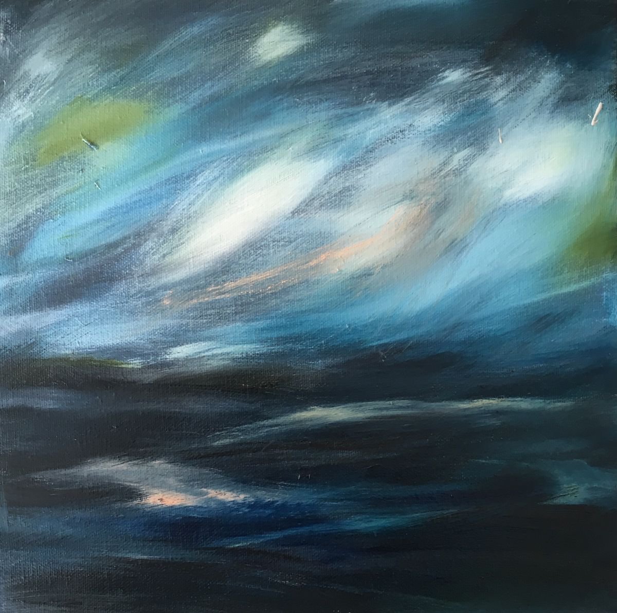 A beautiful storm by Amanda Lakin Art