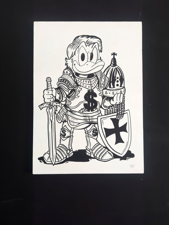 Ready for this new adventure - Scrooge Knight