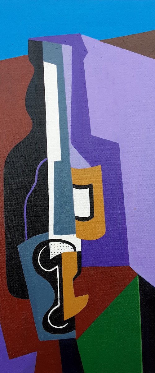 Purple Still Life by Paul Heron