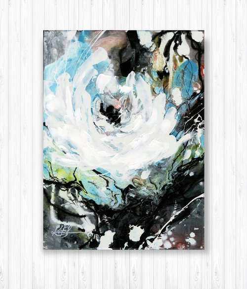 Organic Magic 5  - Floral Painting  by Kathy Morton Stanion by Kathy Morton Stanion
