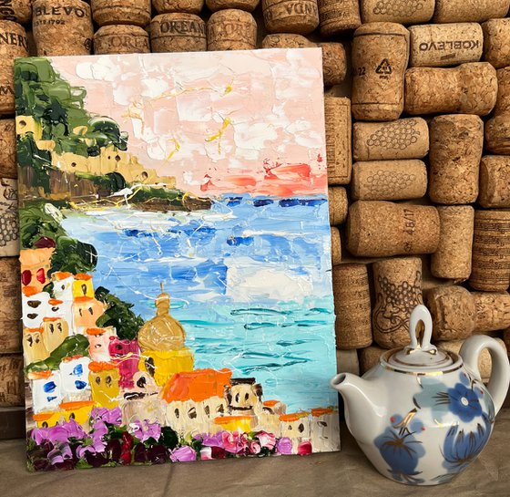 Positano Painting