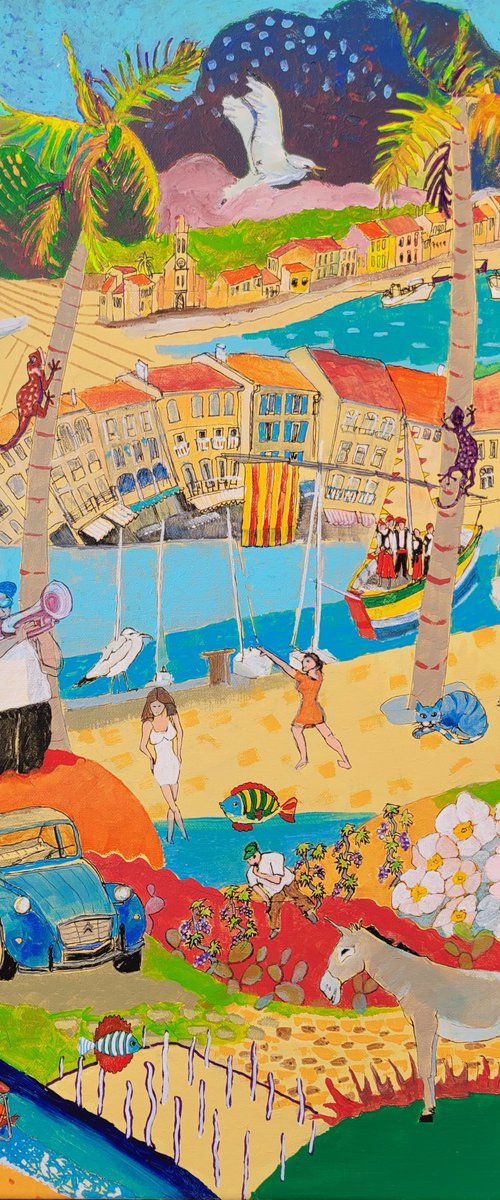 Hommage à Port-Vendres by Kathrin Flöge